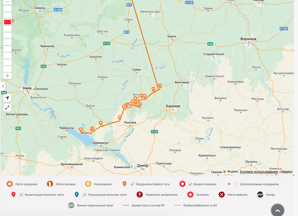 Боевой путь